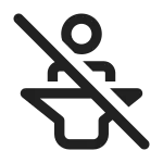 Presenter Off SVG Icon